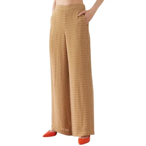 Trousers > Wide Trousers - - Michael Kors - Modalova