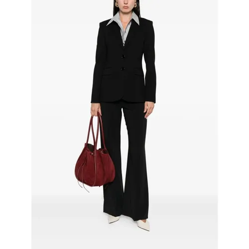 Trousers > Wide Trousers - - Patrizia Pepe - Modalova