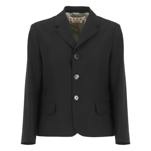 Marni - Jackets > Blazers - Black - Marni - Modalova