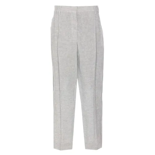 Trousers > Tapered Trousers - - Brunello Cucinelli - Modalova
