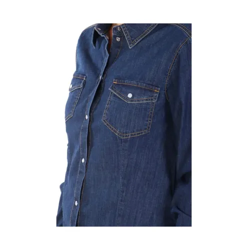 Blouses & Shirts > Denim Shirts - - Marella - Modalova