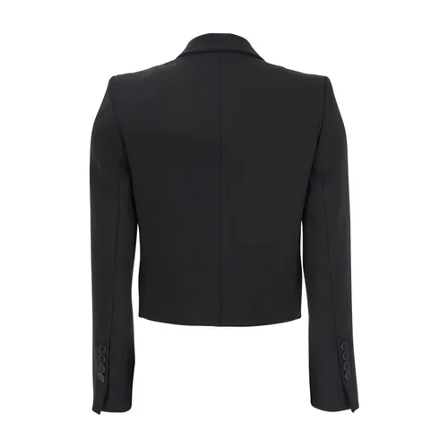 Plain - Jackets > Blazers - Black - Plain - Modalova