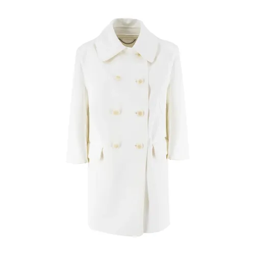 Coats > Double-Breasted Coats - - Ermanno Scervino - Modalova