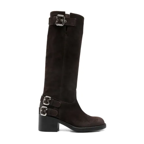 Shoes > Boots > High Boots - - Chloé - Modalova