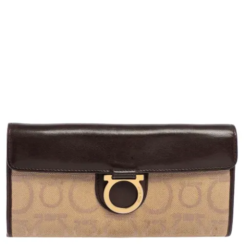Pre-owned > Pre-owned Accessories > Pre-owned Wallets - - Salvatore Ferragamo Pre-owned - Modalova