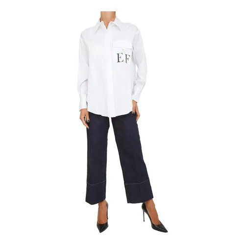 Blouses & Shirts > Shirts - - Elisabetta Franchi - Modalova