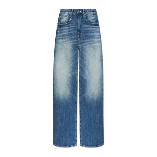 R13 - Jeans > Wide Jeans - Blue - R13 - Modalova