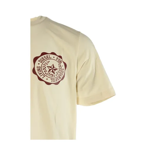 Diesel - Tops > T-Shirts - Beige - Diesel - Modalova