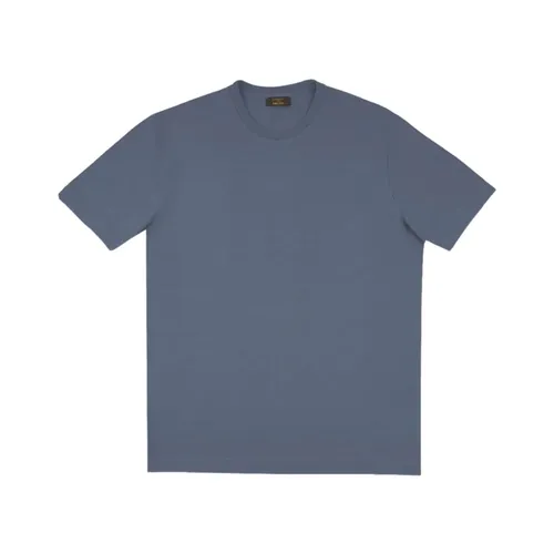 Zanone - Tops > T-Shirts - Blue - Zanone - Modalova