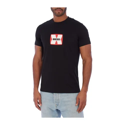 Diesel - Tops > T-Shirts - Black - Diesel - Modalova