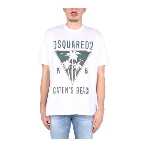 Tops > T-Shirts - - Dsquared2 - Modalova