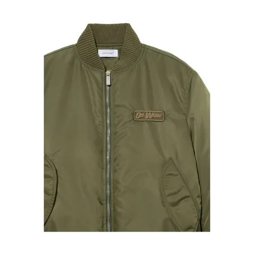 Jackets > Bomber Jackets - - Off White - Modalova
