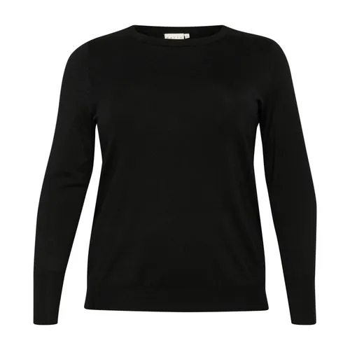 Knitwear > Round-neck Knitwear - - Kaffe Curve - Modalova