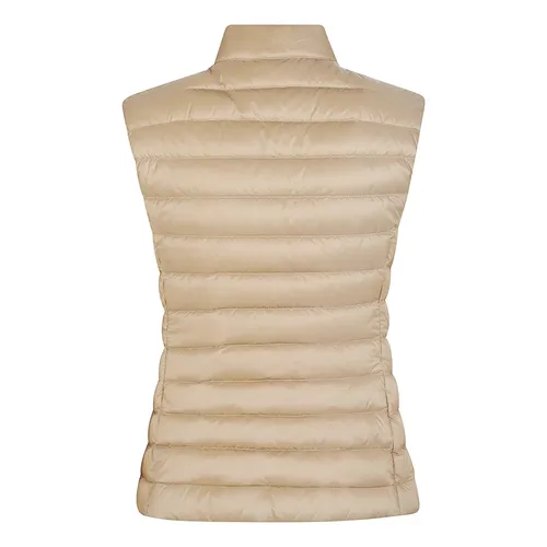 Moncler - Jackets > Vests - Beige - Moncler - Modalova