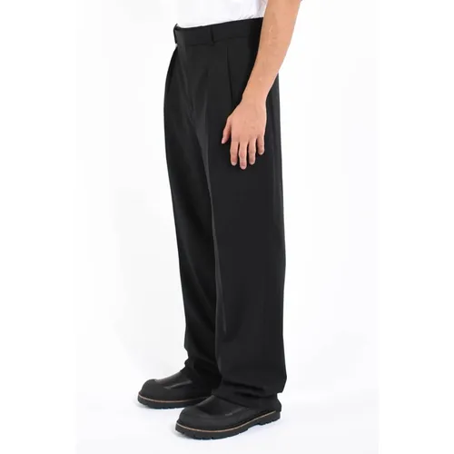 Trousers > Straight Trousers - - Tagliatore - Modalova