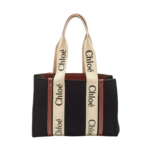 Chloé - Bags > Tote Bags - Black - Chloé - Modalova