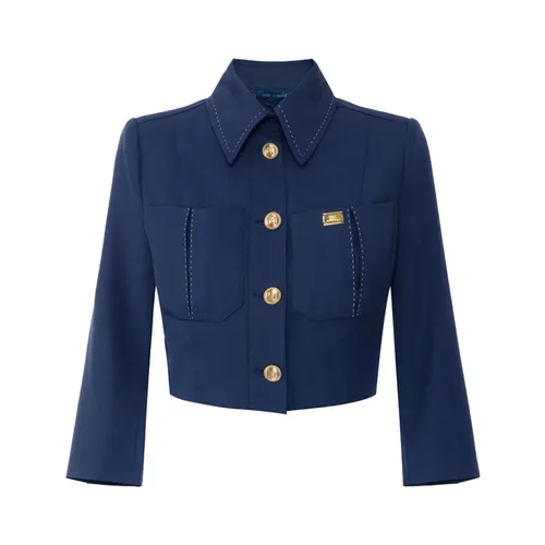 Jackets > Light Jackets - - Elisabetta Franchi - Modalova