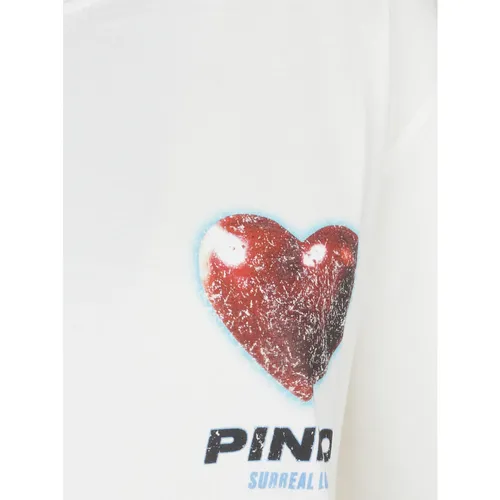 Pinko - Tops > T-Shirts - White - Pinko - Modalova