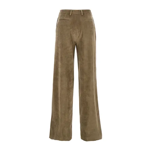 Trousers > Wide Trousers - - Plain - Modalova