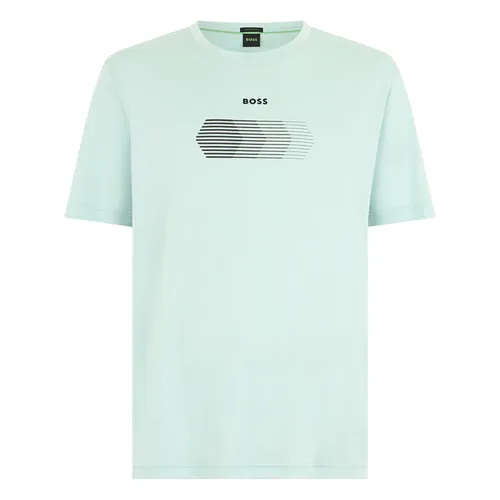 Hugo - Tops > T-Shirts - Green - Hugo - Modalova