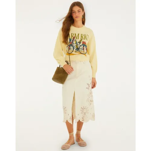 Knitwear > Round-neck Knitwear - - Farm Rio - Modalova