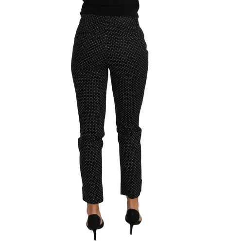 Trousers > Cropped Trousers - - Dolce & Gabbana - Modalova