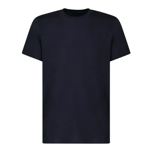 Fay - Tops > T-Shirts - Blue - Fay - Modalova