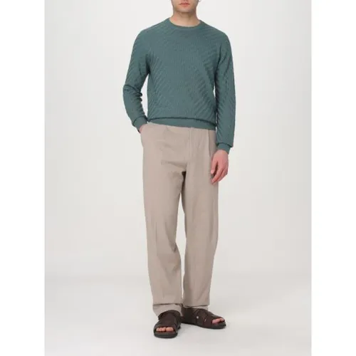 Knitwear > Round-neck Knitwear - - Emporio Armani - Modalova