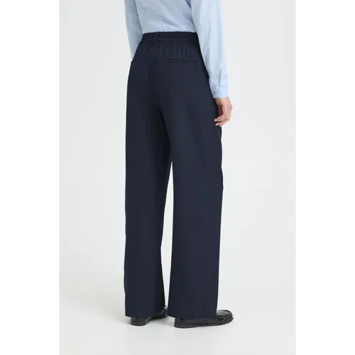 Trousers > Wide Trousers - - Ichi - Modalova