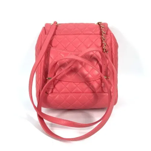 Pre-owned > Pre-owned Bags > Pre-owned Backpacks - - Chanel Vintage - Modalova