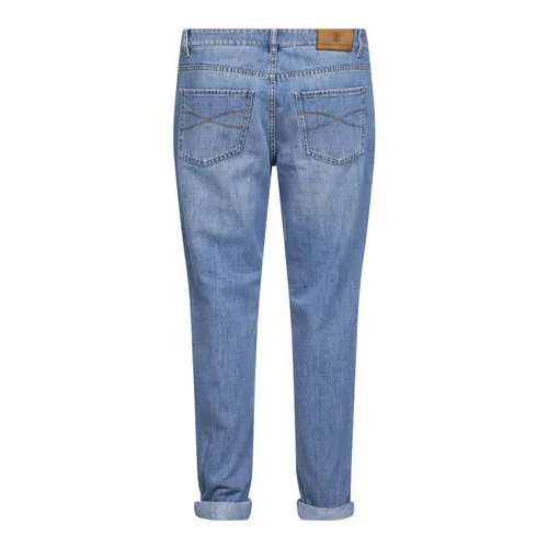 Jeans > Cropped Jeans - - Brunello Cucinelli - Modalova