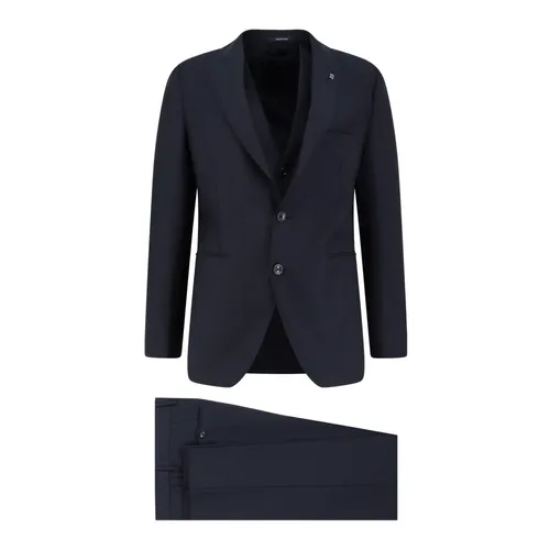 Suits > Suit Sets > Single Breasted Suits - - Tagliatore - Modalova