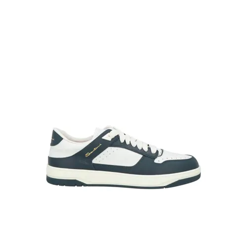 Santoni - Shoes > Sneakers - Blue - Santoni - Modalova
