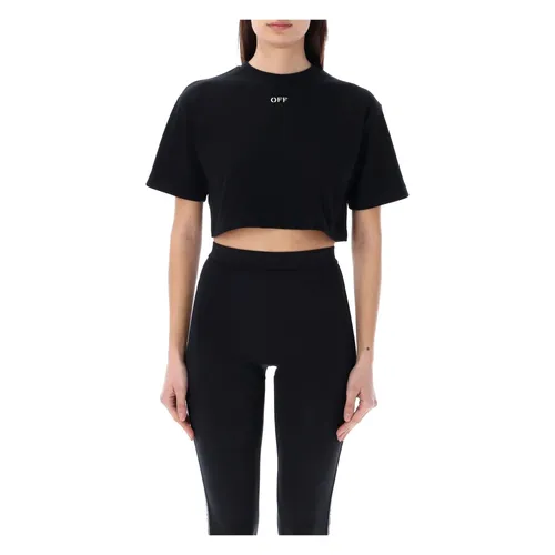 Tops > T-Shirts - - Off White - Modalova