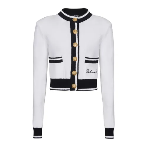 Knitwear > Cardigans - - Balmain - Modalova