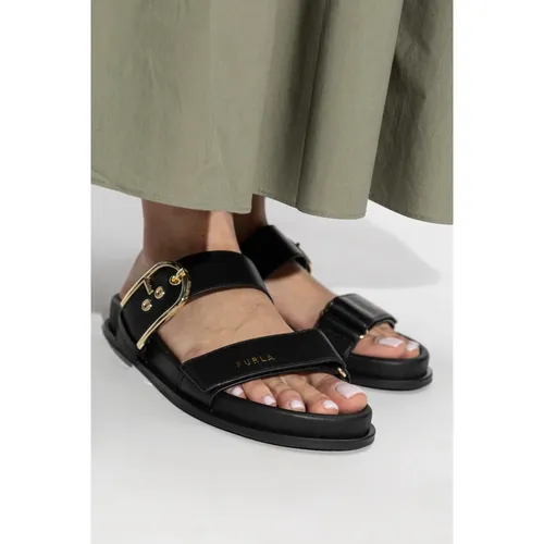 Shoes > Flip Flops & Sliders > Sliders - - Furla - Modalova