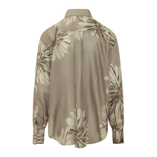 Blouses & Shirts > Shirts - - Brunello Cucinelli - Modalova