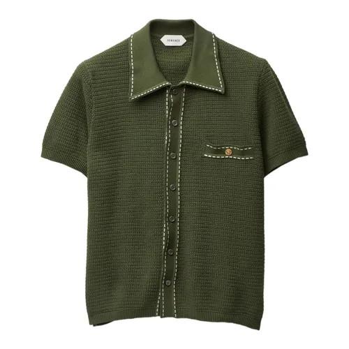 Tops > Polo Shirts - - Versace - Modalova