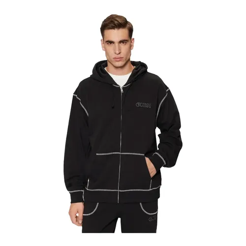 Sweatshirts & Hoodies > Zip-throughs - - Guess - Modalova