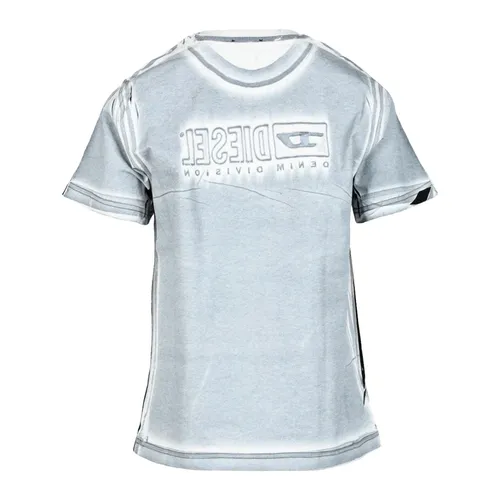 Diesel - Tops > T-Shirts - Blue - Diesel - Modalova