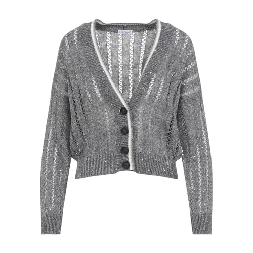 Knitwear > Cardigans - - Brunello Cucinelli - Modalova