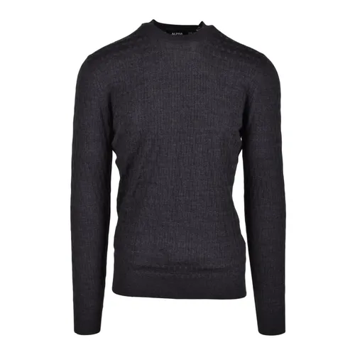 Knitwear > Round-neck Knitwear - - Alpha Studio - Modalova