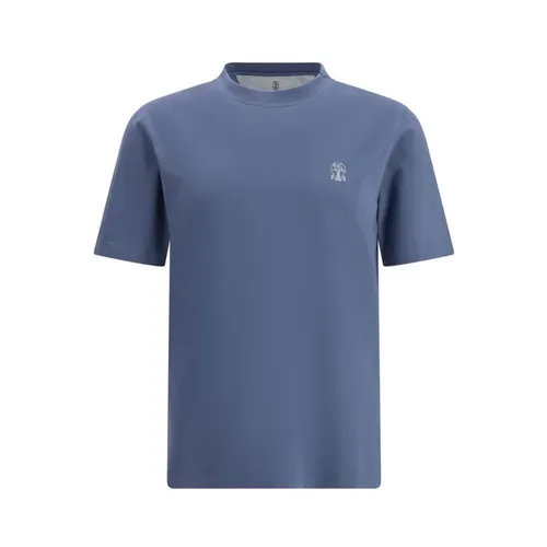Tops > T-Shirts - - Brunello Cucinelli - Modalova