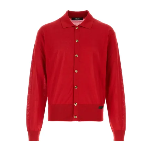 Knitwear > Cardigans - - Versace - Modalova