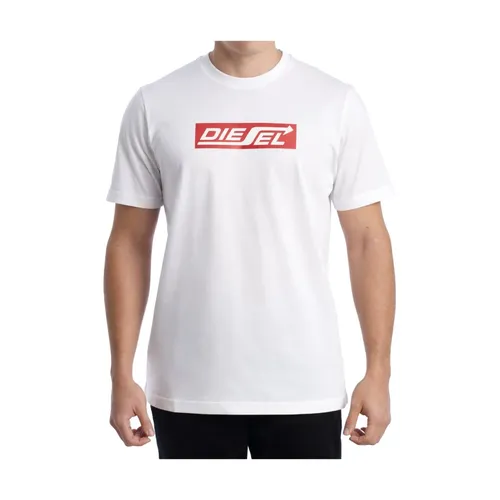 Diesel - Tops > T-Shirts - White - Diesel - Modalova