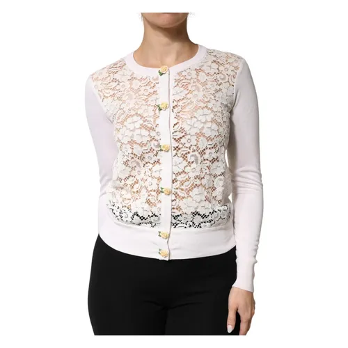Knitwear > Cardigans - - Dolce & Gabbana - Modalova