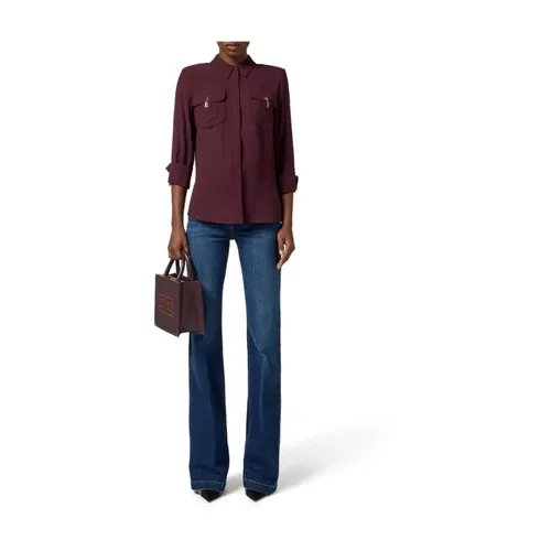 Blouses & Shirts > Shirts - - Elisabetta Franchi - Modalova