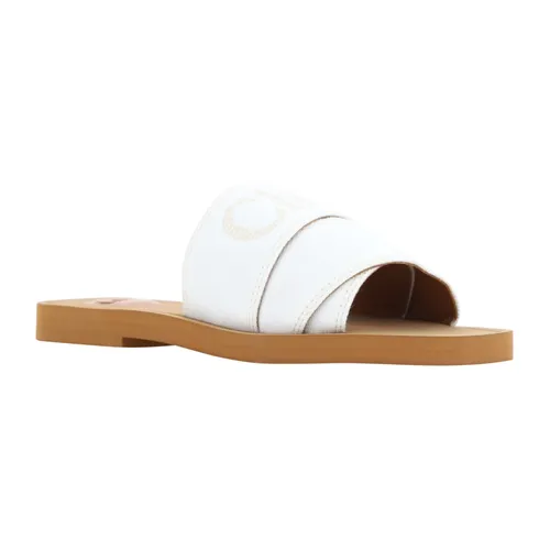 Shoes > Flip Flops & Sliders > Sliders - - Chloé - Modalova