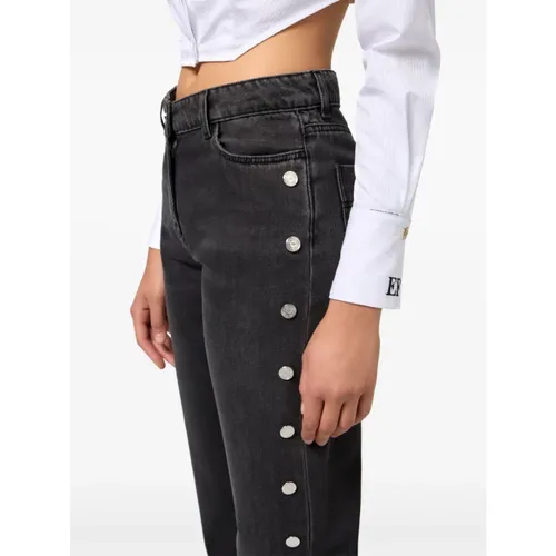Jeans > Boot-cut Jeans - - Elisabetta Franchi - Modalova
