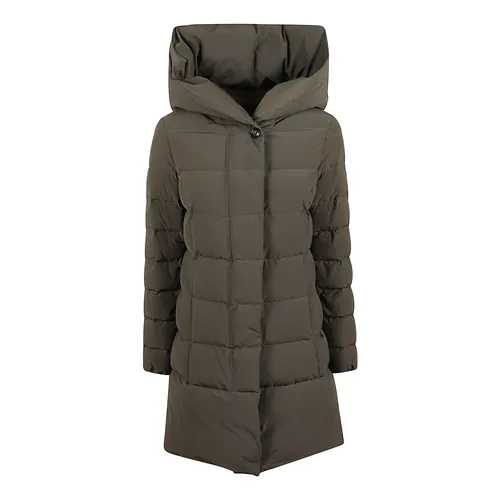 Woolrich - Coats > Parkas - Green - Woolrich - Modalova